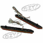 2X LED Rear Bumper Reflector Brake Light for Toyota Camry (2007–2011)