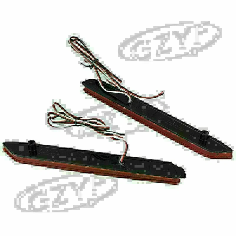 2X LED Rear Bumper Reflector Brake Light for Toyota Camry (2007–2011)