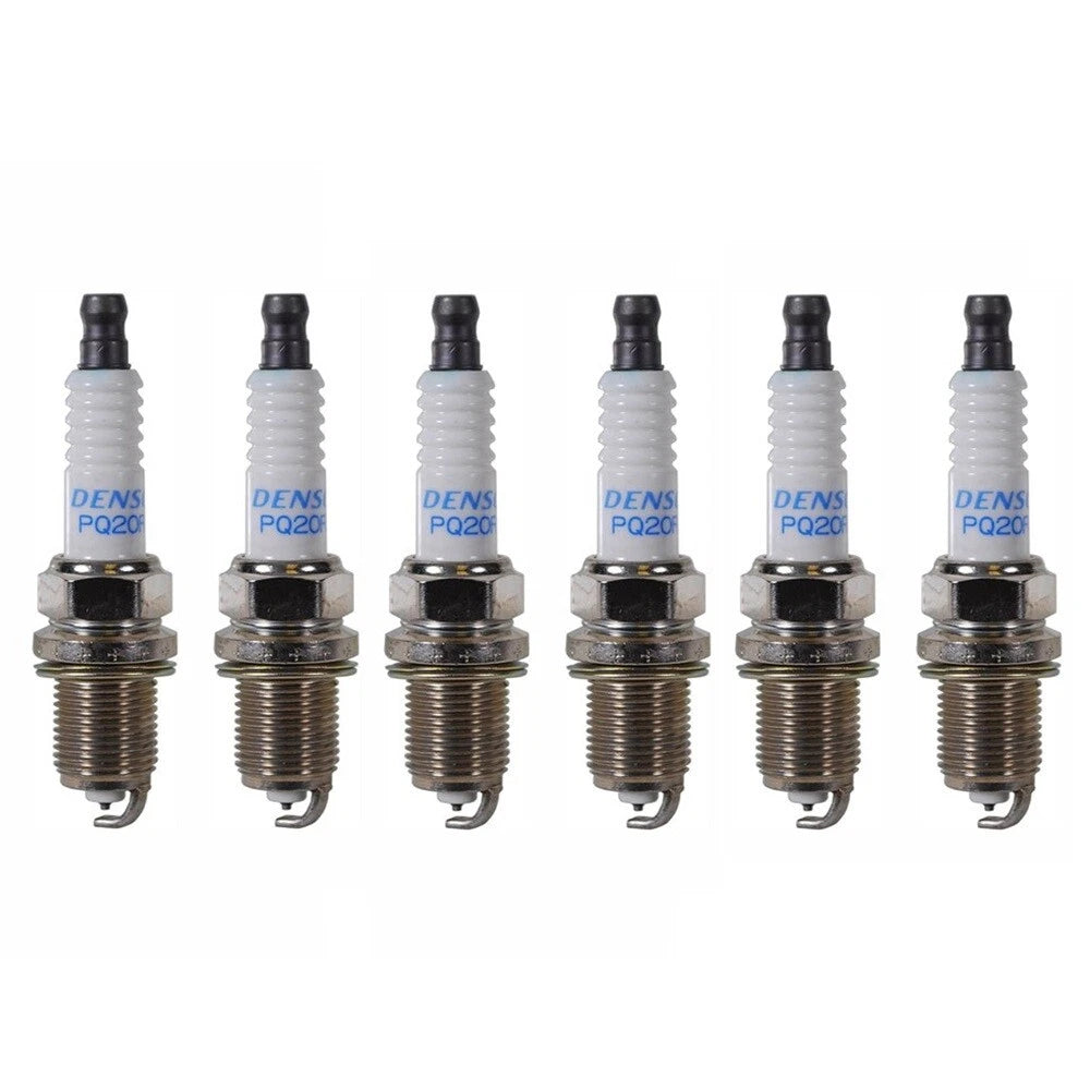 Set of 6 Denso Double Platinum Spark Plugs .044 Gap for Lexus Nissan Toyota