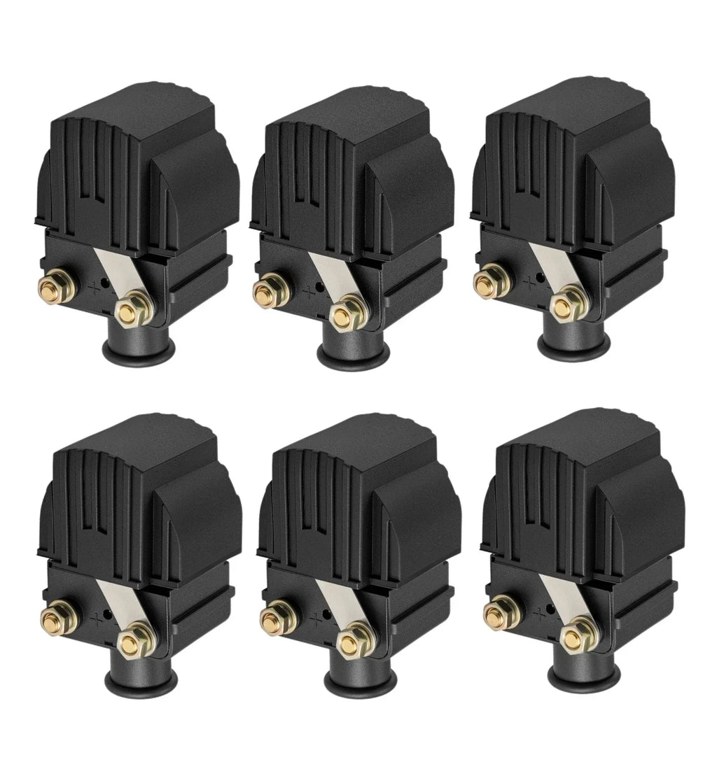 Ignition Coils 6-Pack for Mercury Outboard 25Hp Engine (1980–2006)