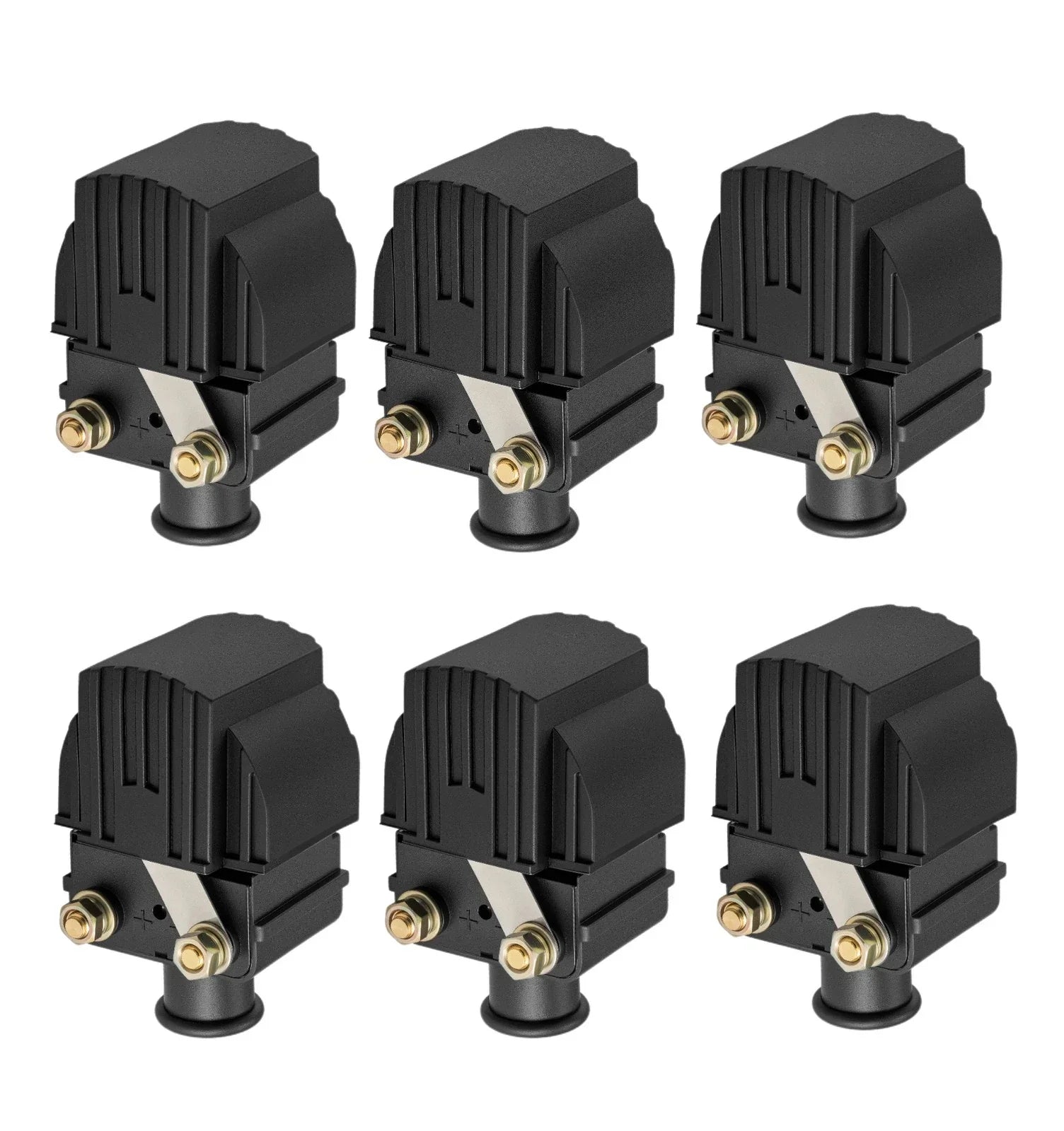 Ignition Coils 6-Pack for Mercury Outboard 25Hp Engine (1980–2006)