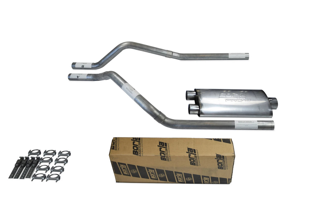 Dual Exhaust Kit for Chevy Blazer (2000–2004) 2.5" Borla Pro XS