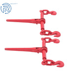Set of 2 Ratchet Load Binders for Truck Trailer (9200 lbs)