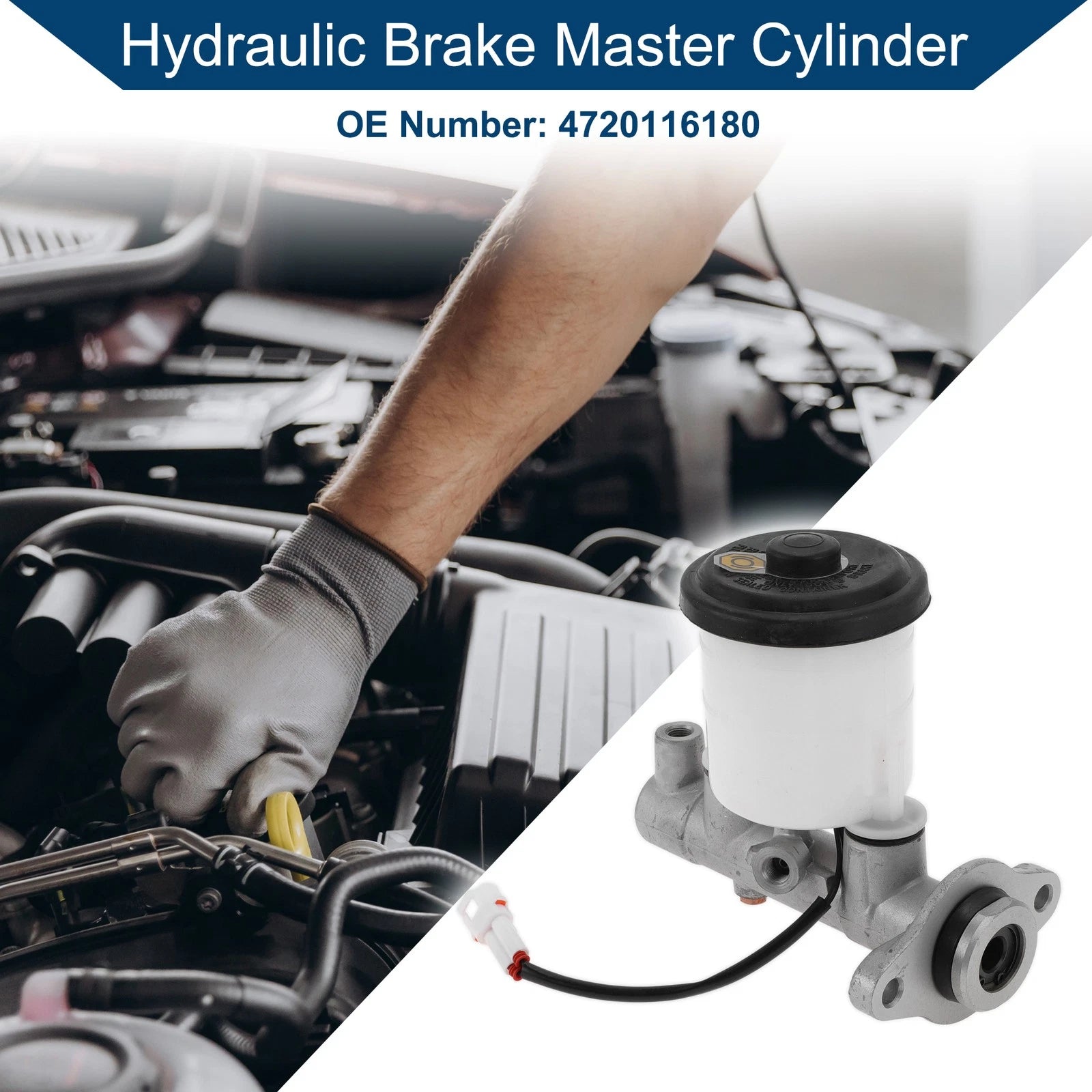 Brake Master Cylinder with Reservoir No. 4720116180 for Toyota Corolla (2008–2014)
