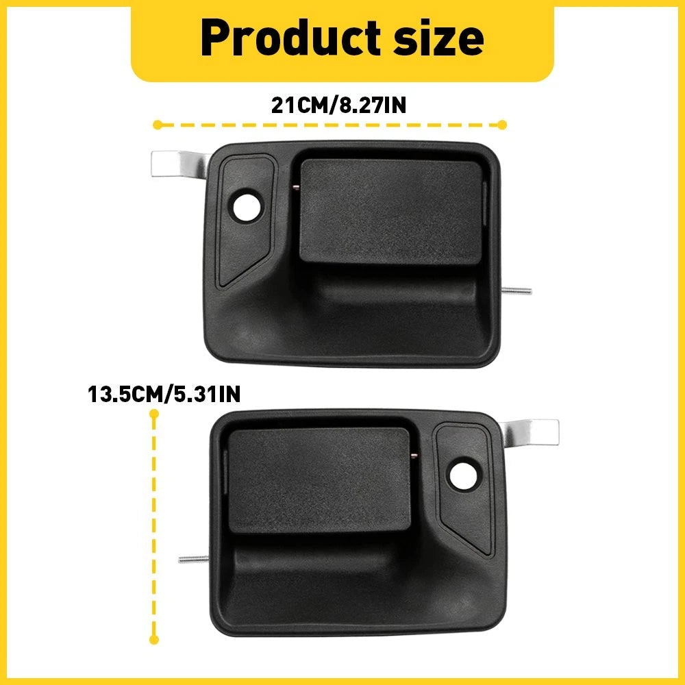 Set of 2 Door Handles for Ford F-250 F-350 F-450 Super Duty (1999–2016)