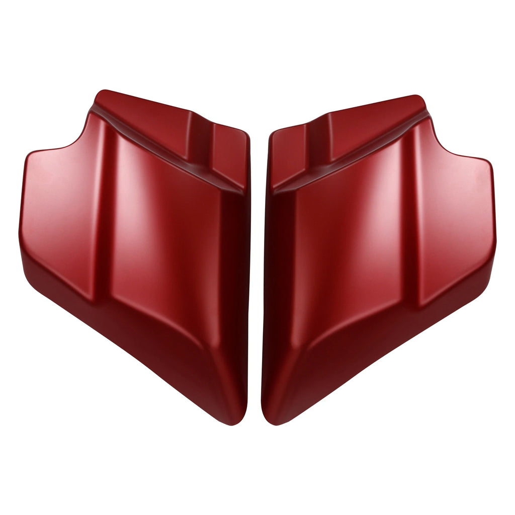 Battery Side Cover Panel for Harley Road Glide King (2009–Present) Wicked Red Denim