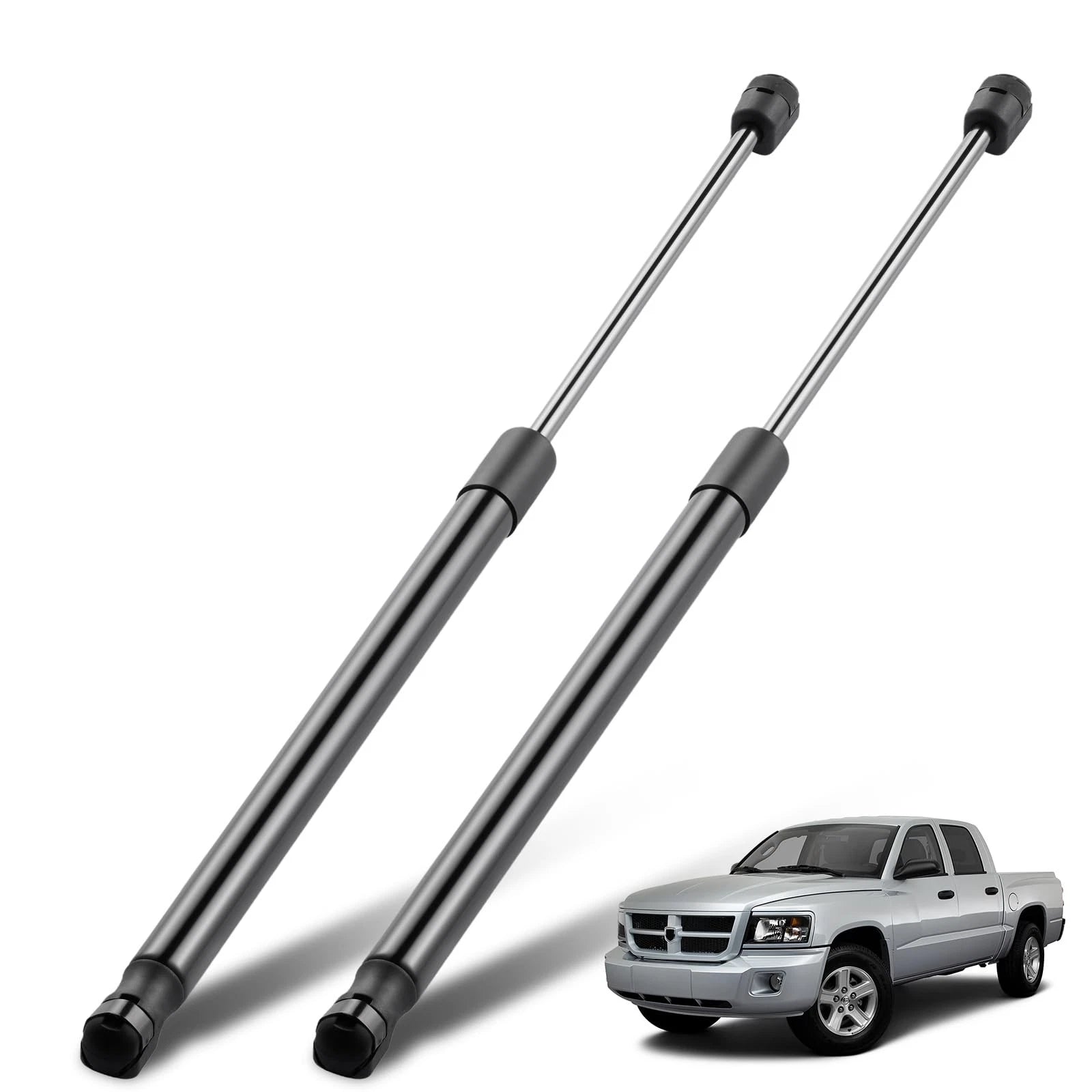 Hood Lift Supports Gas Shocks Struts for 2005–2010 Dodge Dakota (4.7L)