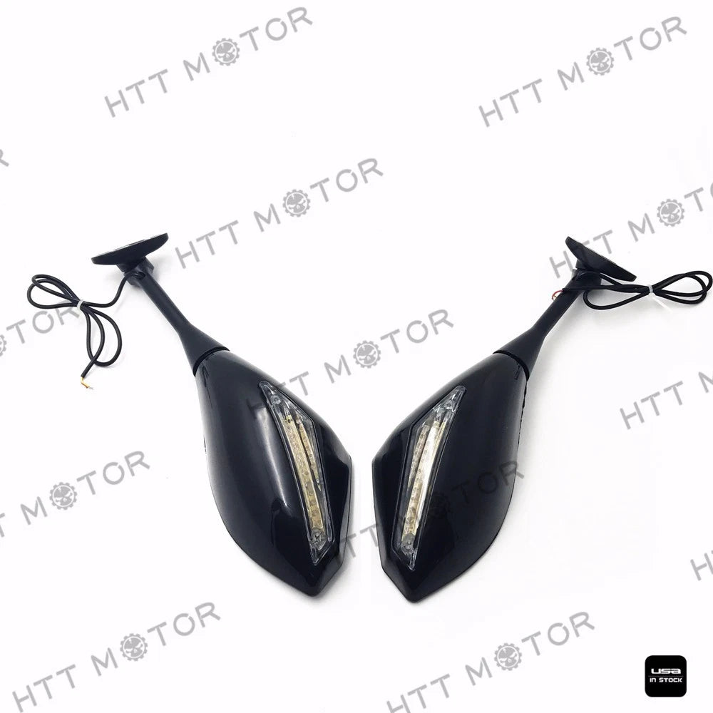 LED Turn Signal Mirrors for Honda CBR 600RR (2003–2012) & CBR 1000RR (2004–2007)