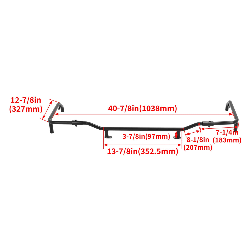 Rear Steel Rack Extender for Polaris Sportsman Touring 570 (2014–2020)