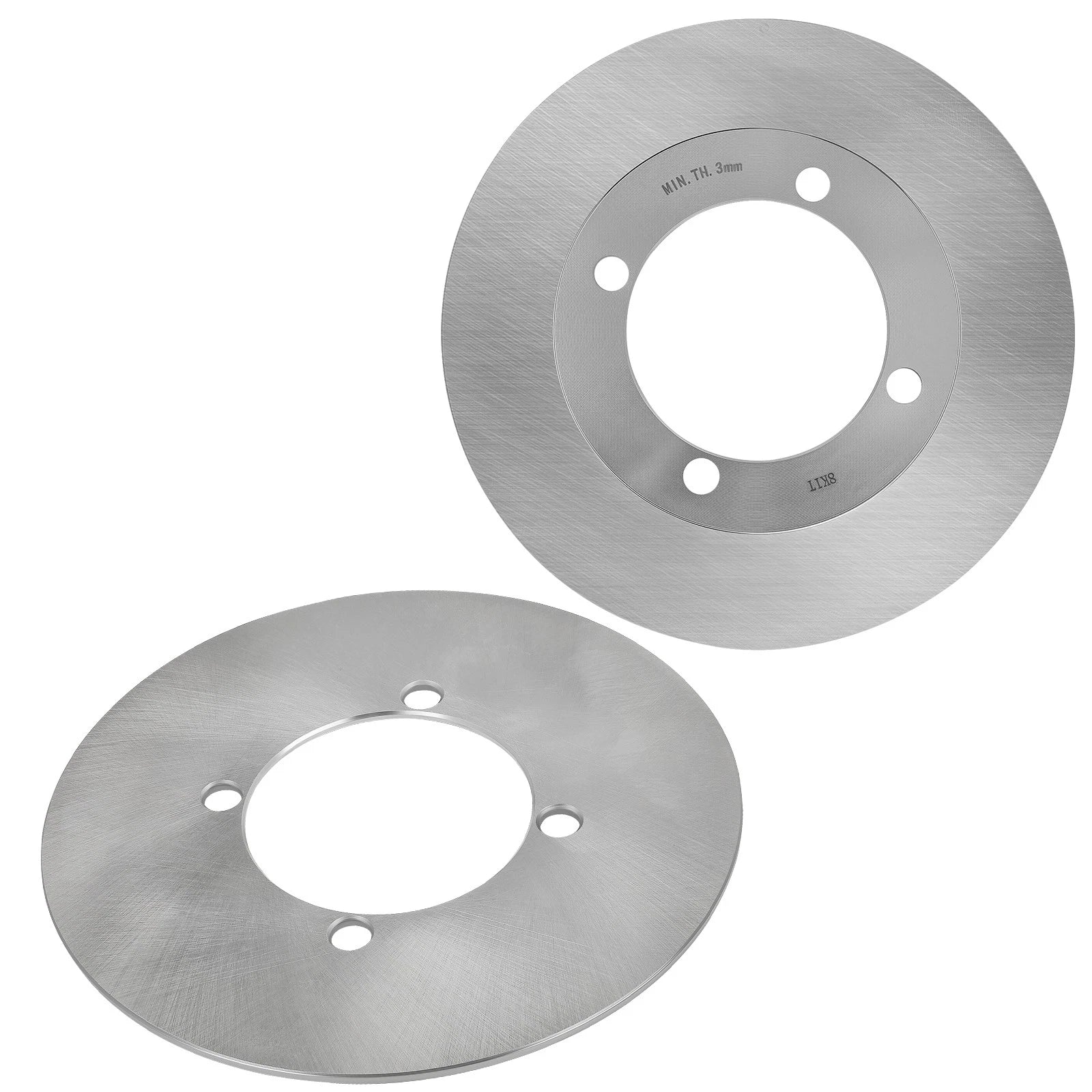 2X Front Brake Disc Rotor for Suzuki Eiger 400, Eiger 500, Kingquad 400, Vinson 500 (2002–2018)