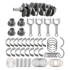2X G4KH 2.0L Turbo Engine Rebuild Kit w/ Crankshaft, ConRods, Piston for Hyundai Kia