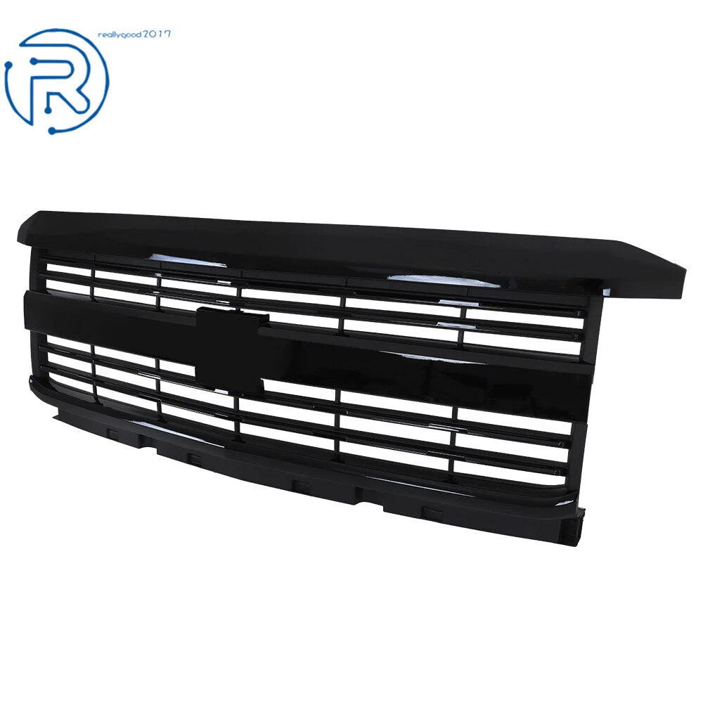 Front Bumper Mesh Grille for Chevy Silverado 2500HD 3500HD (2015-2019)