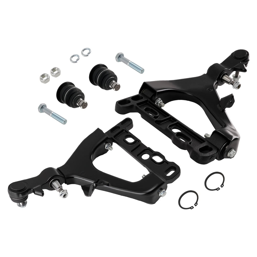 4X Front Lower Control Arms with Ball Joint for GMC Envoy Buick Rainier (2004–2007)