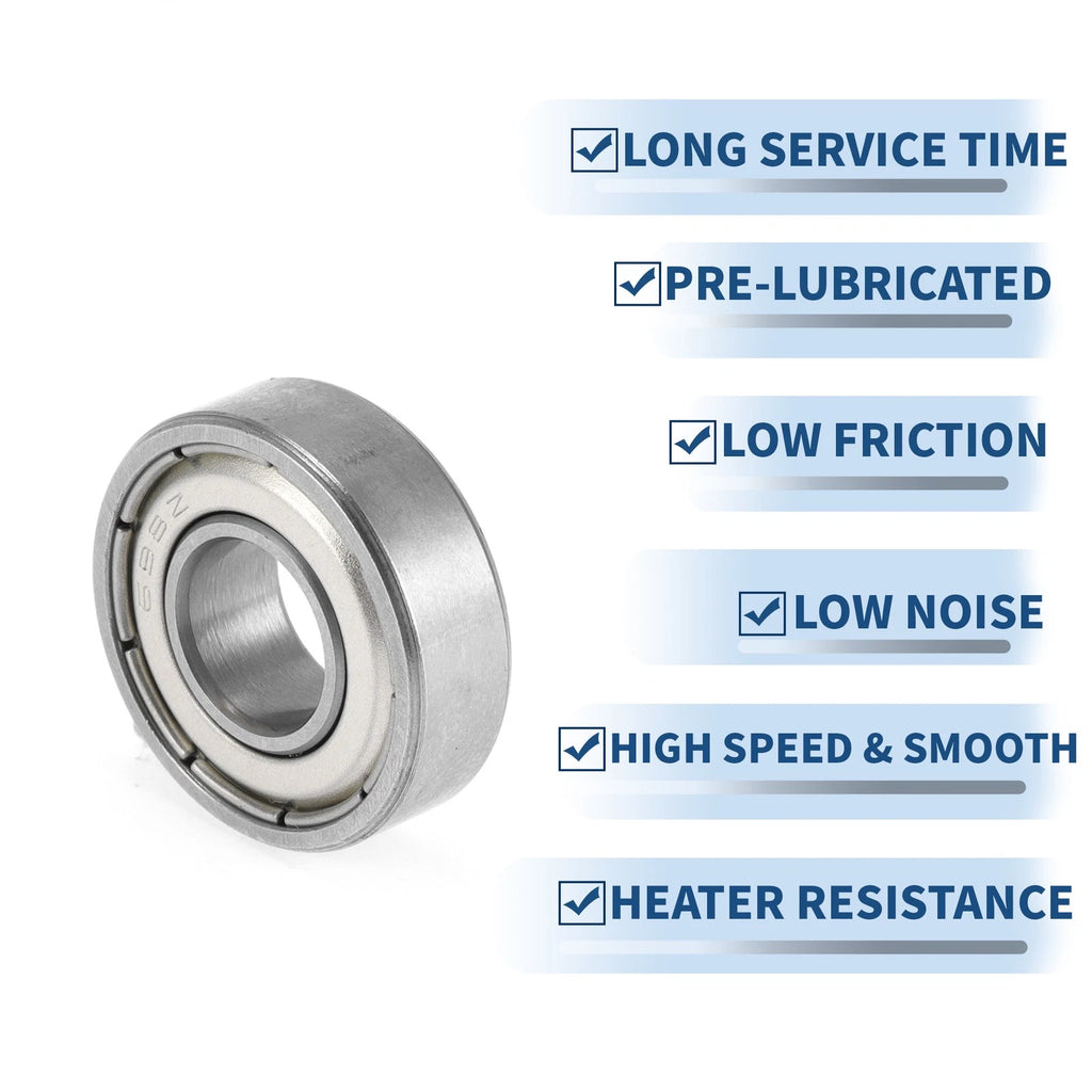 Deep Groove Ball Bearing 8x19x6mm for Scooter Skateboard (1 Pc)