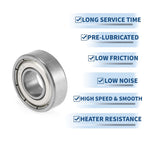 Deep Groove Ball Bearing 8x19x6mm for Scooter Skateboard (1 Pc)