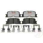 Set of 4 Brake Pads for Toyota Camry (2002–2006) Rear FWD