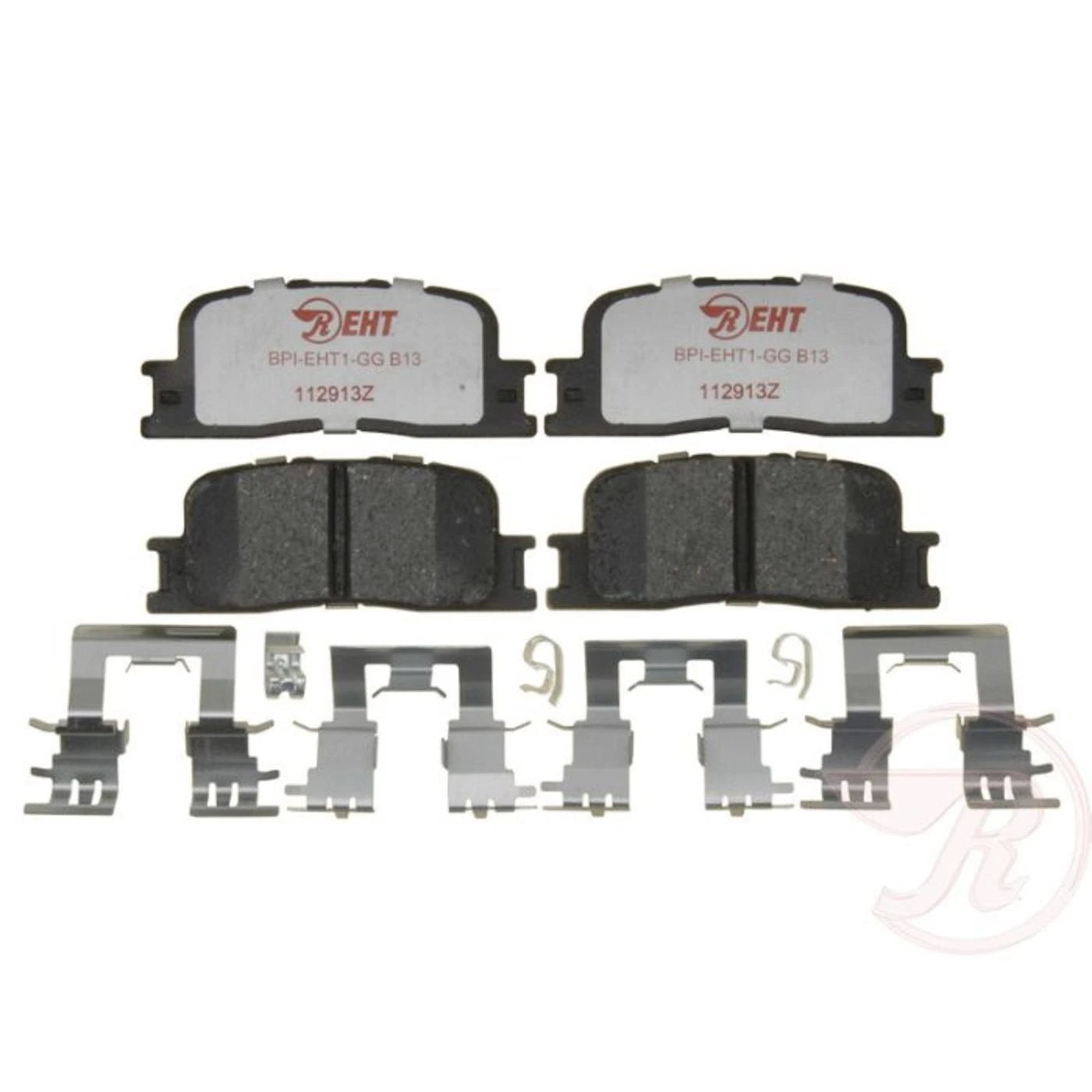 Set of 4 Brake Pads for Toyota Camry (2002–2006) Rear FWD