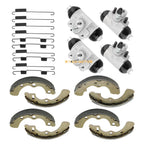 Front Rear Wheel Cylinder & Brake Shoes for Kawasaki KAF540 Mule (2010–2030)