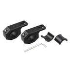 LED Light Bracket Clamps for Fog Light Tube Mount Anti-Collision Holder