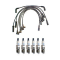 Denso Wire Set & 6 Double Platinum Spark Plugs for Chevy GMC 4.3 V6 (0.05)