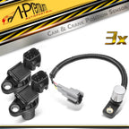 2Pcs Camshaft Crankshaft Position Sensor for Chevy Tracker (1999–2004)