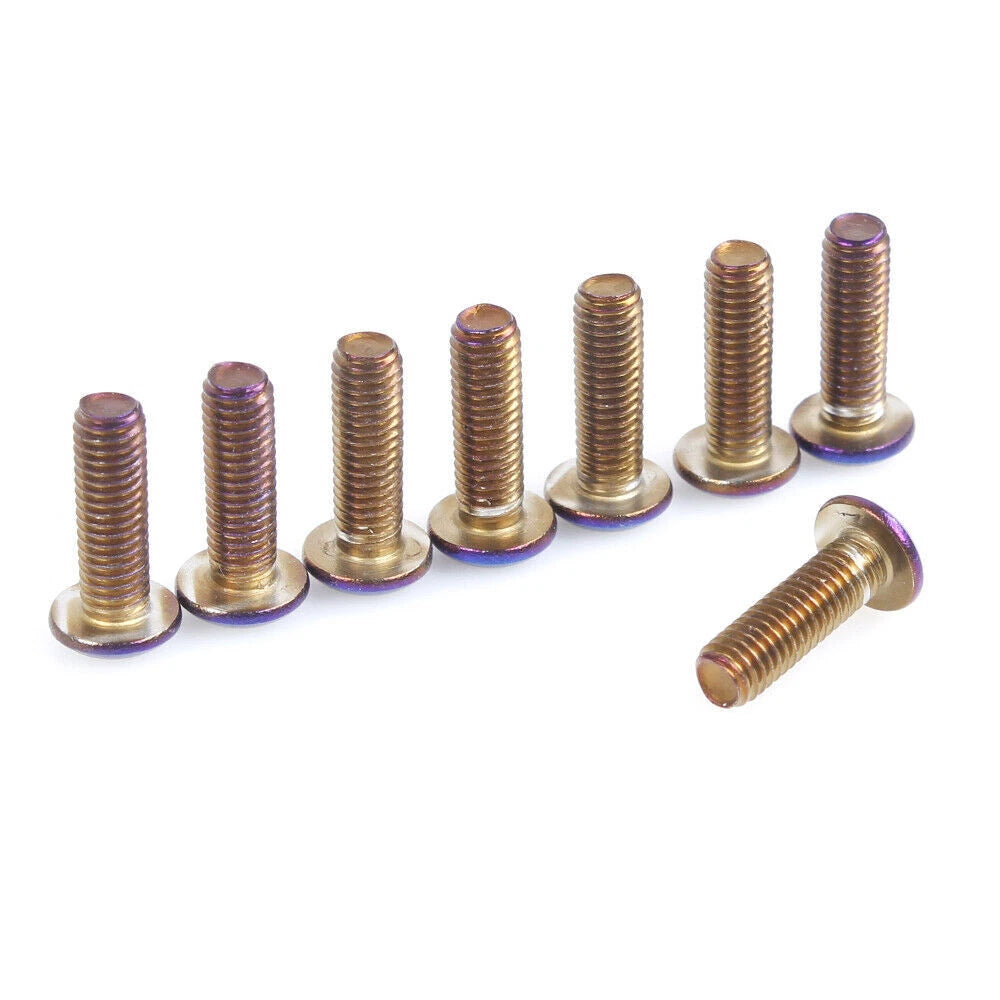 8PCS Steering Wheel Screw Kit M5x0.8 for Racing Cars