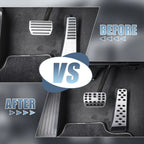 2pcs Gas Brake Pedal Pad Cover for Mercedes-Benz C E S GLC GLE (2010–2023)