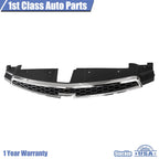Set of 2 Black Grilles with Chrome for Chevrolet Cruze (2011–2014)
