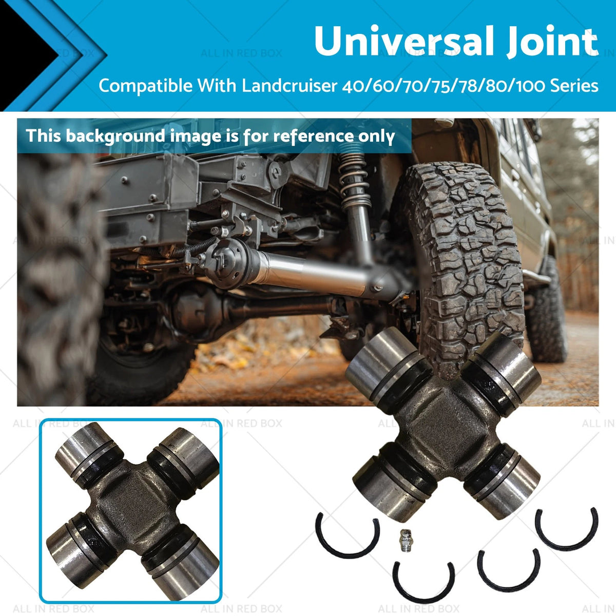 Rear Universal Joint for Toyota LandCruiser 40-100 (1975–2007)