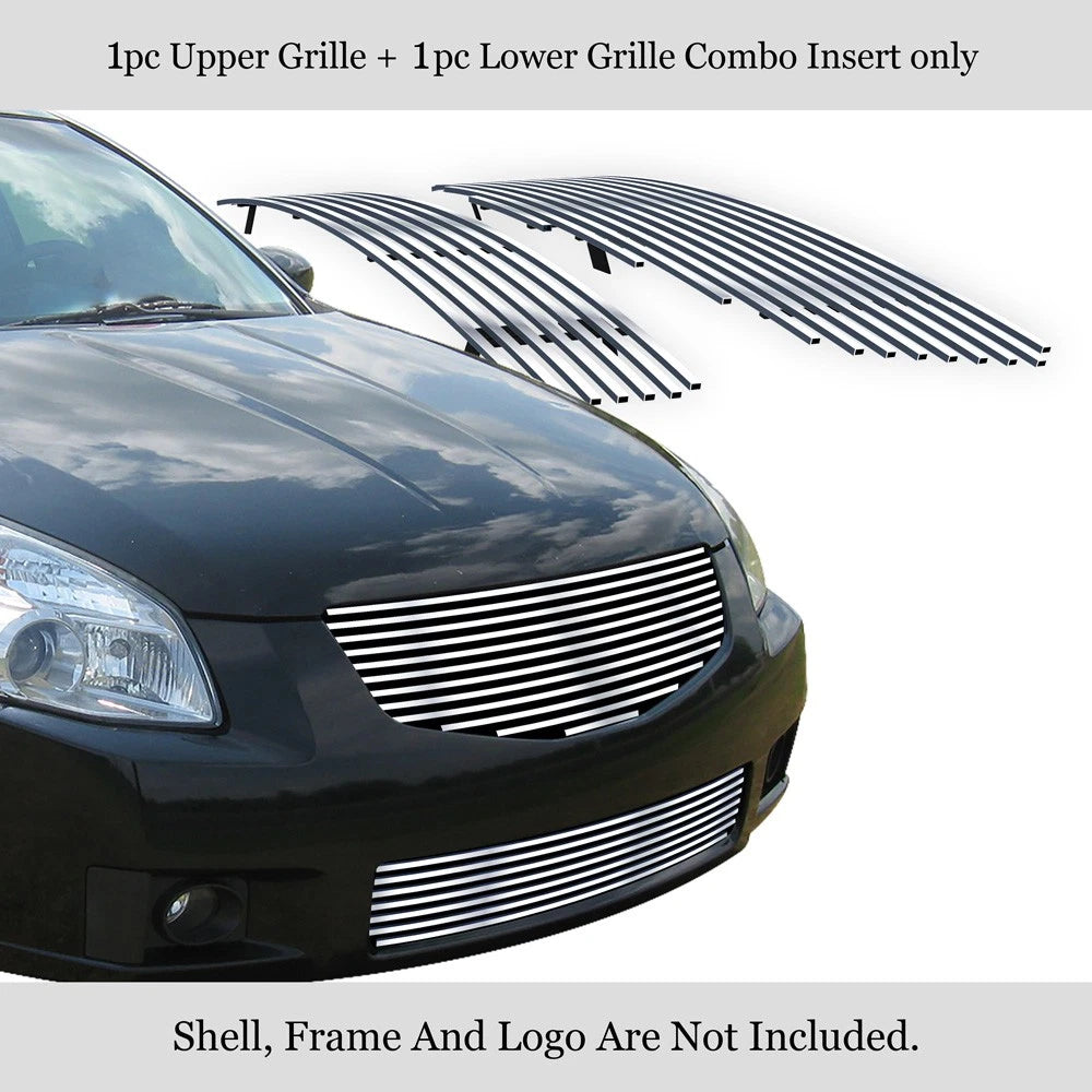 Stainless Chrome Billet Grille Insert for Nissan Maxima (2007-2008)