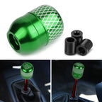 Netted Style 6-Speed Shift Knob for Universal Fit (42mm, Green)
