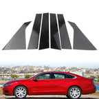 6pc Pillar Posts Door Window Trim Cover for Chevrolet Impala (2006–2020)
