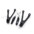 Black Rear Passenger Footrest Peg Bracket for Honda CBR1000RR (2008–2014)
