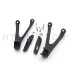 Black Rear Passenger Footrest Peg Bracket for Honda CBR1000RR (2008–2014)