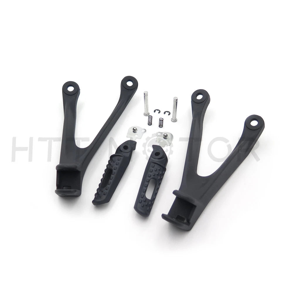 Black Rear Passenger Footrest Peg Bracket for Honda CBR1000RR (2008–2014)