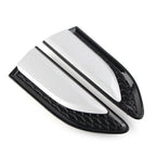 Silver Fender Vent Grille Louvers for Land Rover Discovery Sport (2015-2021)