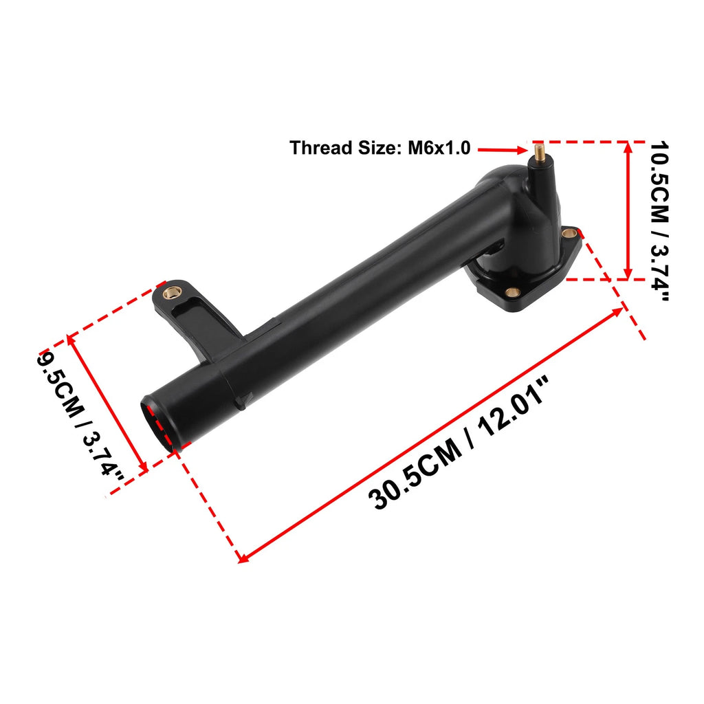 Engine Coolant Thermostat Water Inlet Pipe for Lexus Toyota (2000–2023)