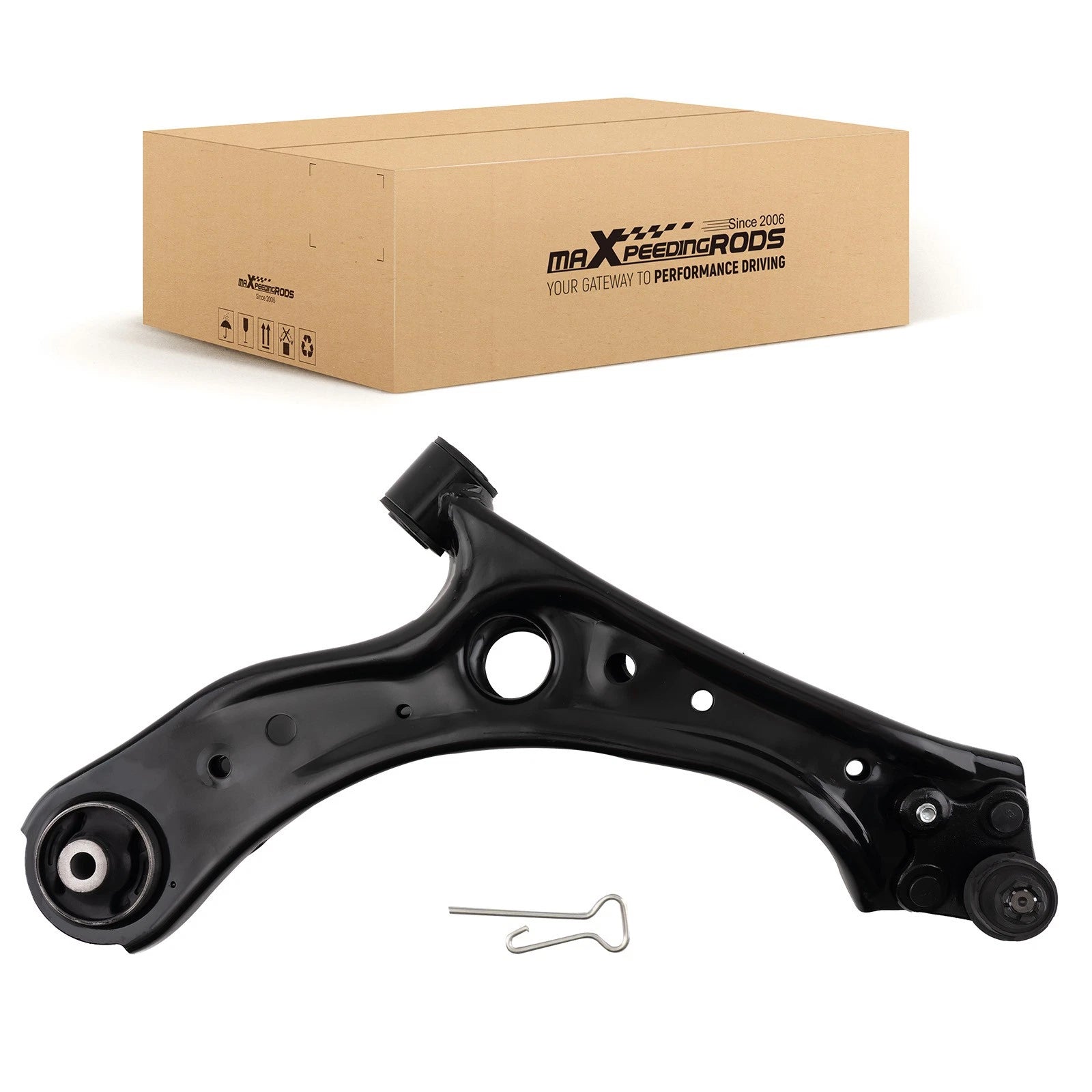 Right Front Suspension Lower Control Arm with Ball Joint for 2016–2022 Honda HR-V