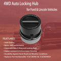 4WD Automatic Front Locking Hub for Ford F250 F350 F450 F550 (1999–2004)