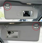 2X Sun Visor Clip Holder Hooks for Audi A3 S3 A4 S4 A5 S5 Q3 Q5 (2000–2023) 8U0857562A