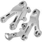 2 x Footpeg Bracket Left+Right for Kawasaki ZZR600 ZZR 600 (2005-2008)