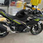 Fuel Gas Tank Cover for Kawasaki Ninja 400 (2018–2022) Glossy Black