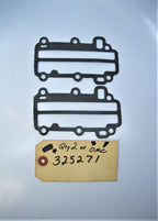Set of 2 Crankcase Cover Gaskets for Evinrude Johnson Outboard (OEM 325271)