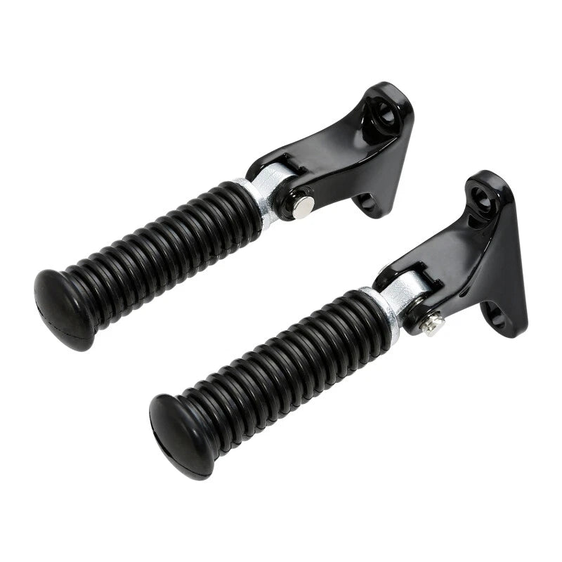 Black Passenger Footpeg Mount for Harley Touring Electra Glide (1993–Present)