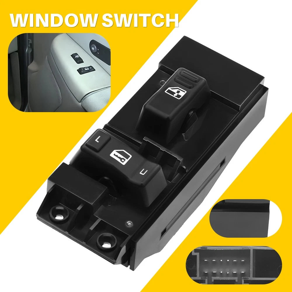 Window Switch & Bezel for GMC Yukon XL 1500 2500 (2000–2002)