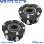 2 Sets of Manual Locking Hubs for Isuzu Trooper Rodeo (1987–1999) 12941424