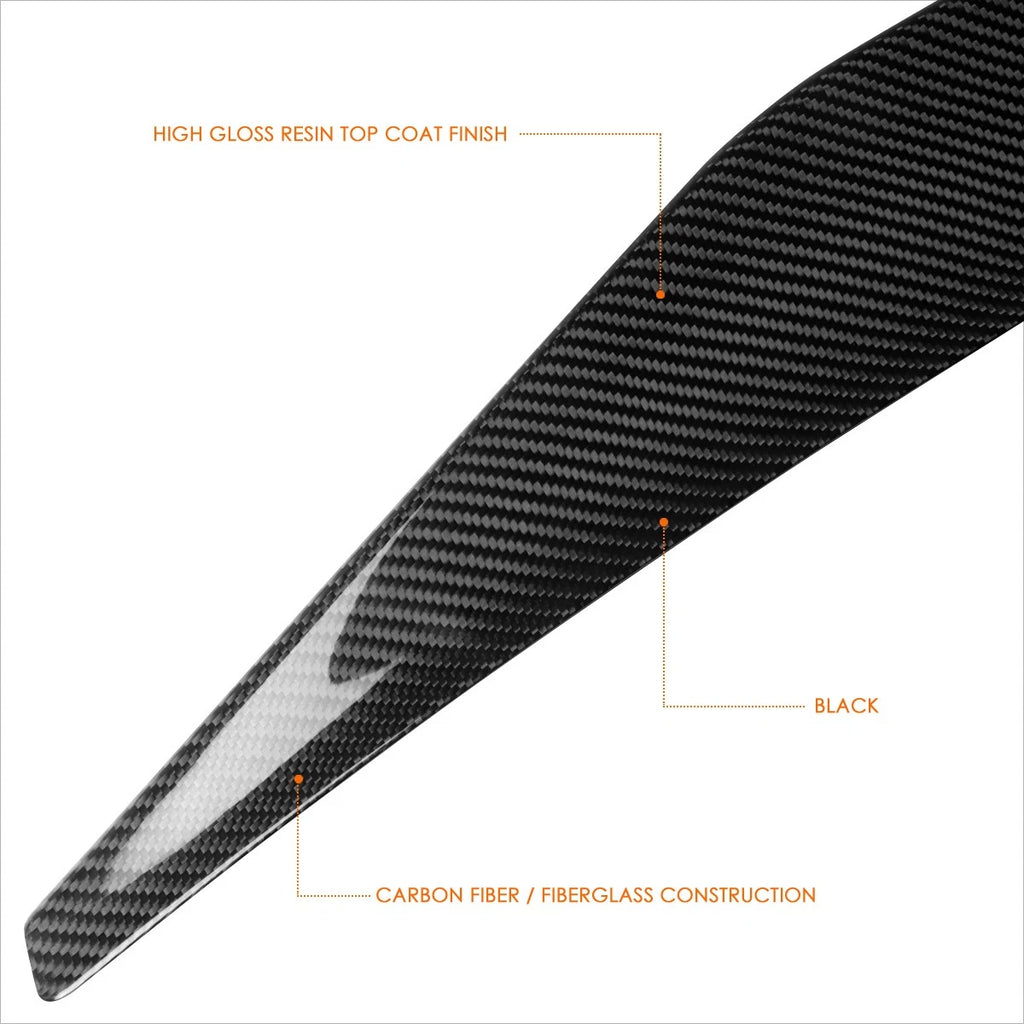 Carbon Fiber Rear Trunk Lid Spoiler for Audi A5 Quattro Coupe (2008–2016)