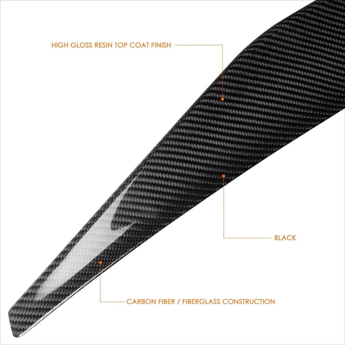 Carbon Fiber Rear Trunk Lid Spoiler for Audi A5 Quattro Coupe (2008–2016)