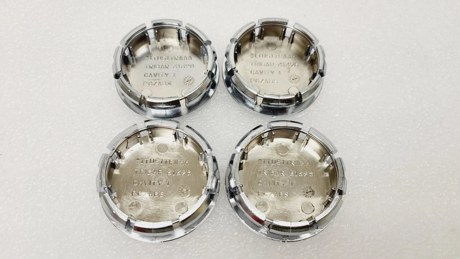 Set of 4 Chrome Center Wheel Hub Caps for Jeep Wrangler (2007–2018) 1TU51TRMAA
