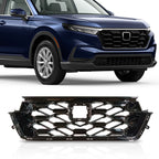 Front Upper Grille for Honda CR-V Sport Hybrid (2023–2024) Glossy Black
